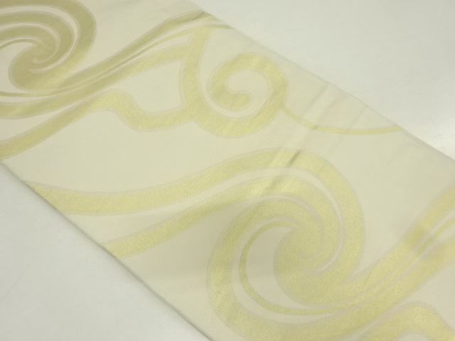 アンティーク　隆昌模様織り出しリバーシブル袋帯（材料）